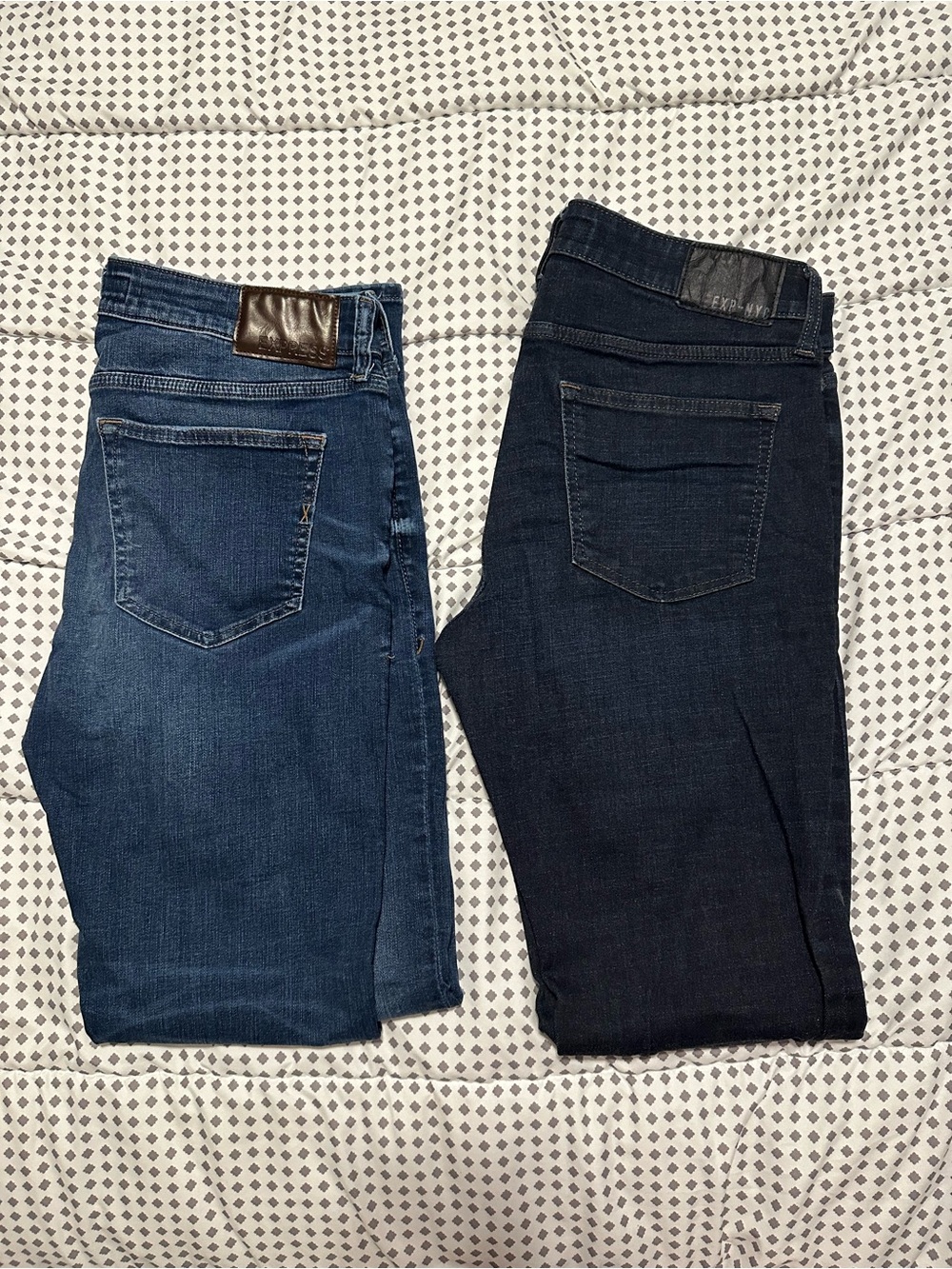 Two Express 32x34 Hyper Stretch Skinny Jeans